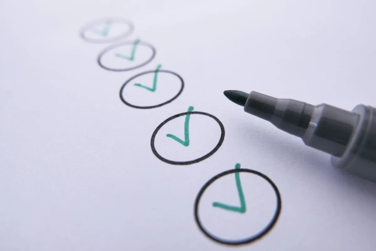 review checklist